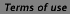 Terms of use